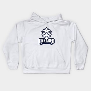 Angry monkey Kids Hoodie